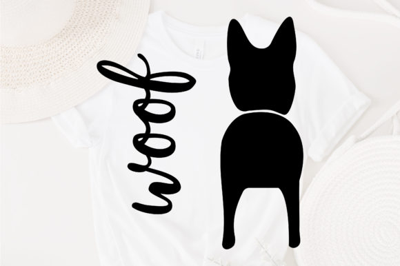 Blue Heeler Dog Butt Svg Design