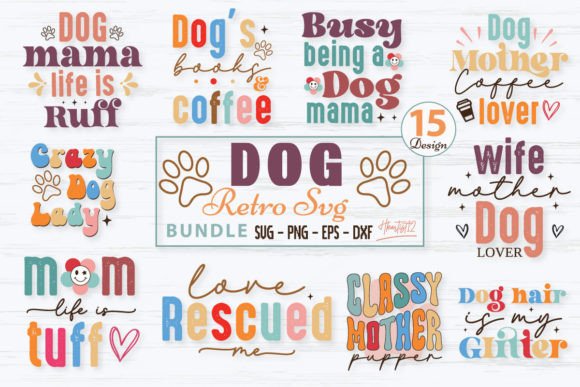 Dog Retro SVG Bundle Review