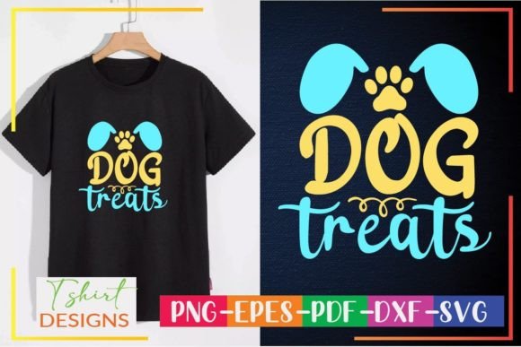 Dog Treats SVG T-Shirt Design