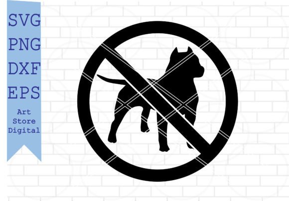 No Pitbull Dog 3 SVG – Clean, Bold & Purposeful