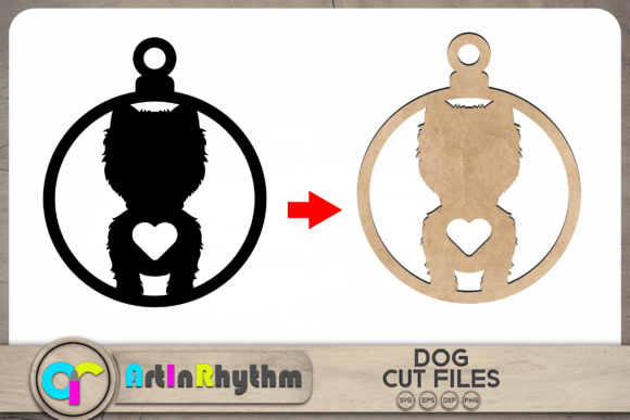 Pomeranian Dog Keychain SVG