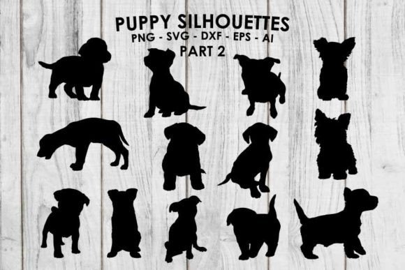 Puppy Dog Silhouette SVG – Clean, Versatile, Real-World Ready